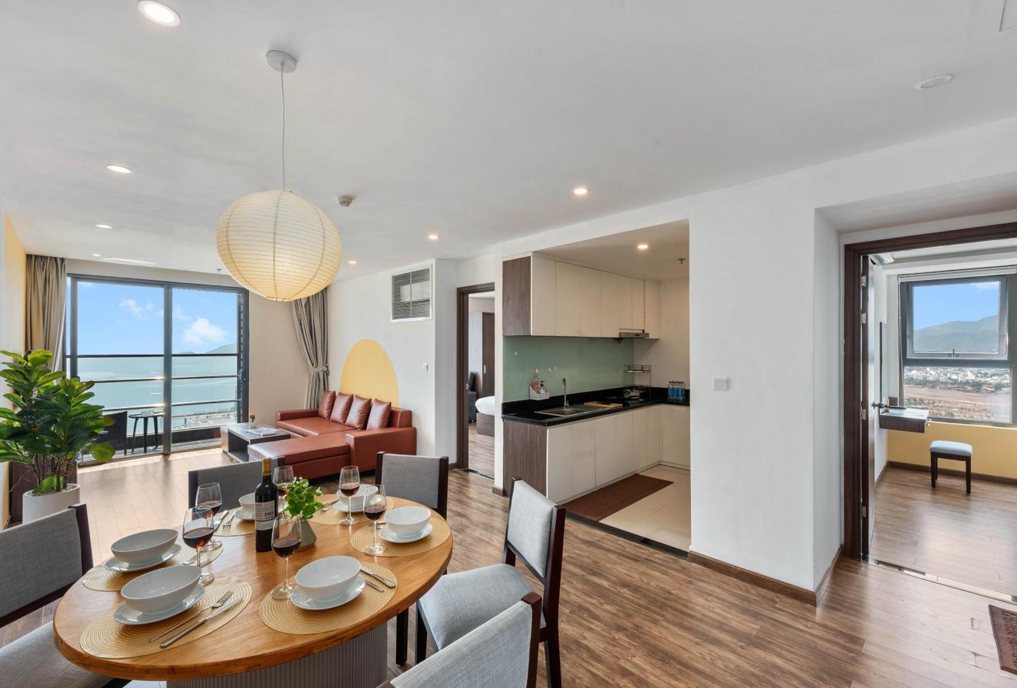 S Lux Apartment Virgo Nha Trang Exteriör bild